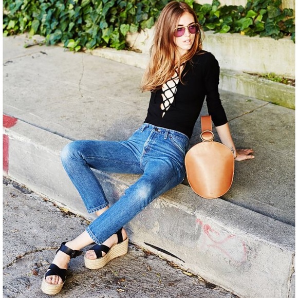 celine platform espadrilles